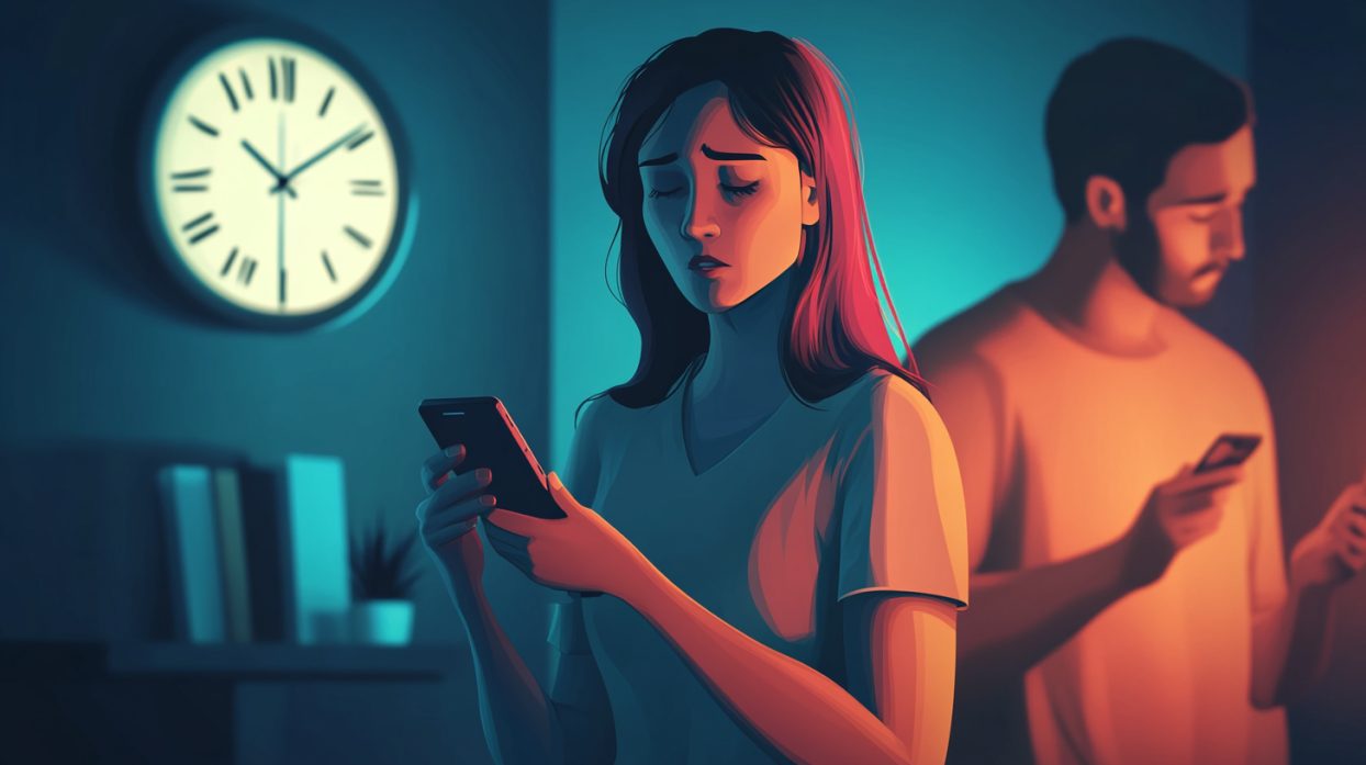 妻が携帯を肌身離さない理由【通知音に敏感になっている】夫婦の時間を大切にする方法